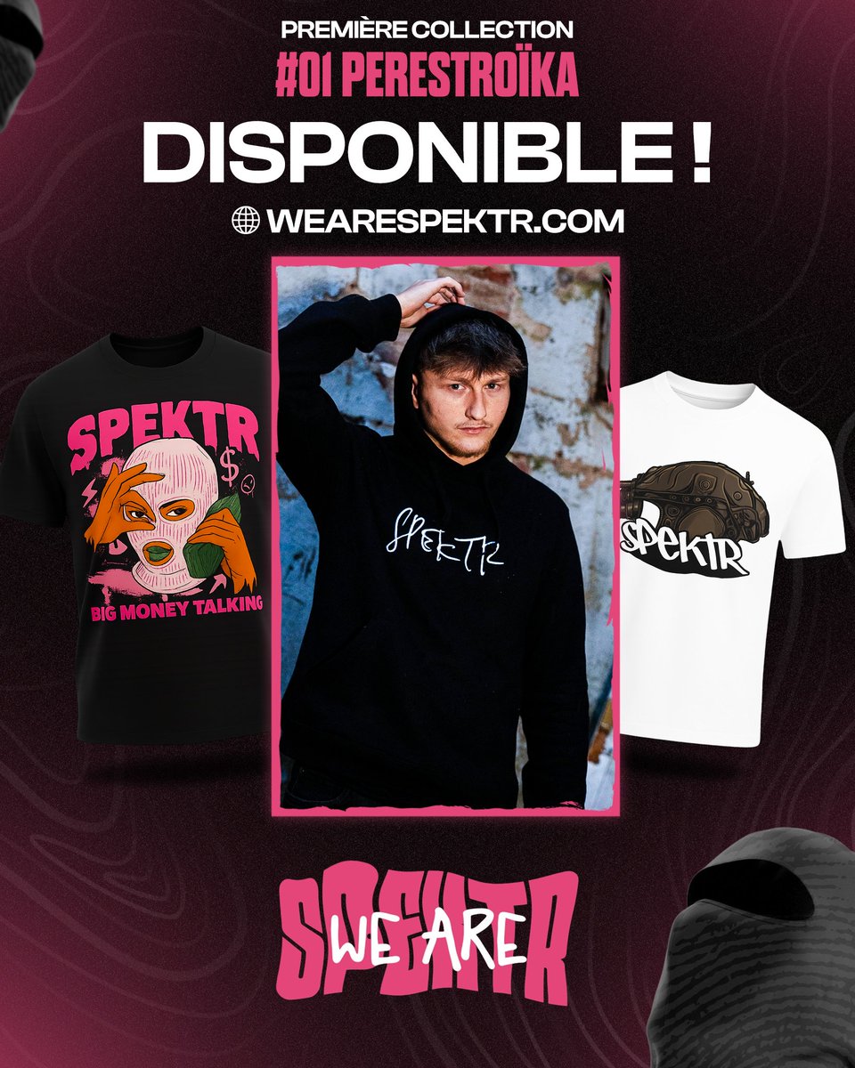 Nouvelle collection et le retour du Hoodies ! 
lien juste dessous ⬇️