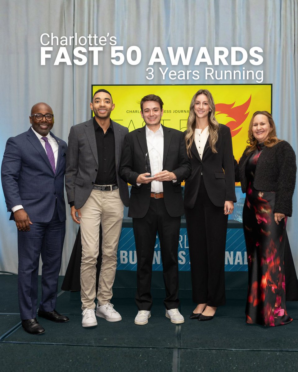 Honored to be recognized again in the 2025 Fast 50 Awards — ranking 15th among Charlotte’s fastest-growing companies. Our mission remains simple: build world-class robots that solve real problems and support the people who operate them. Thank you <a href="/CBJnewsroom/">Charlotte Business Journal</a>!