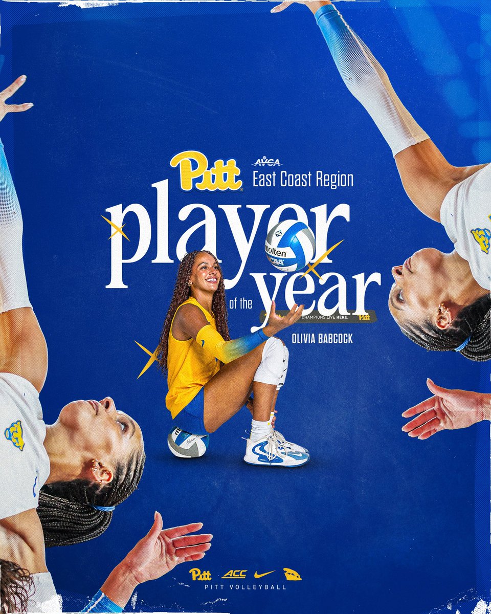 Back like she never left 😉

Liv is now a two-time AVCA East Coast Region Player of the Year!