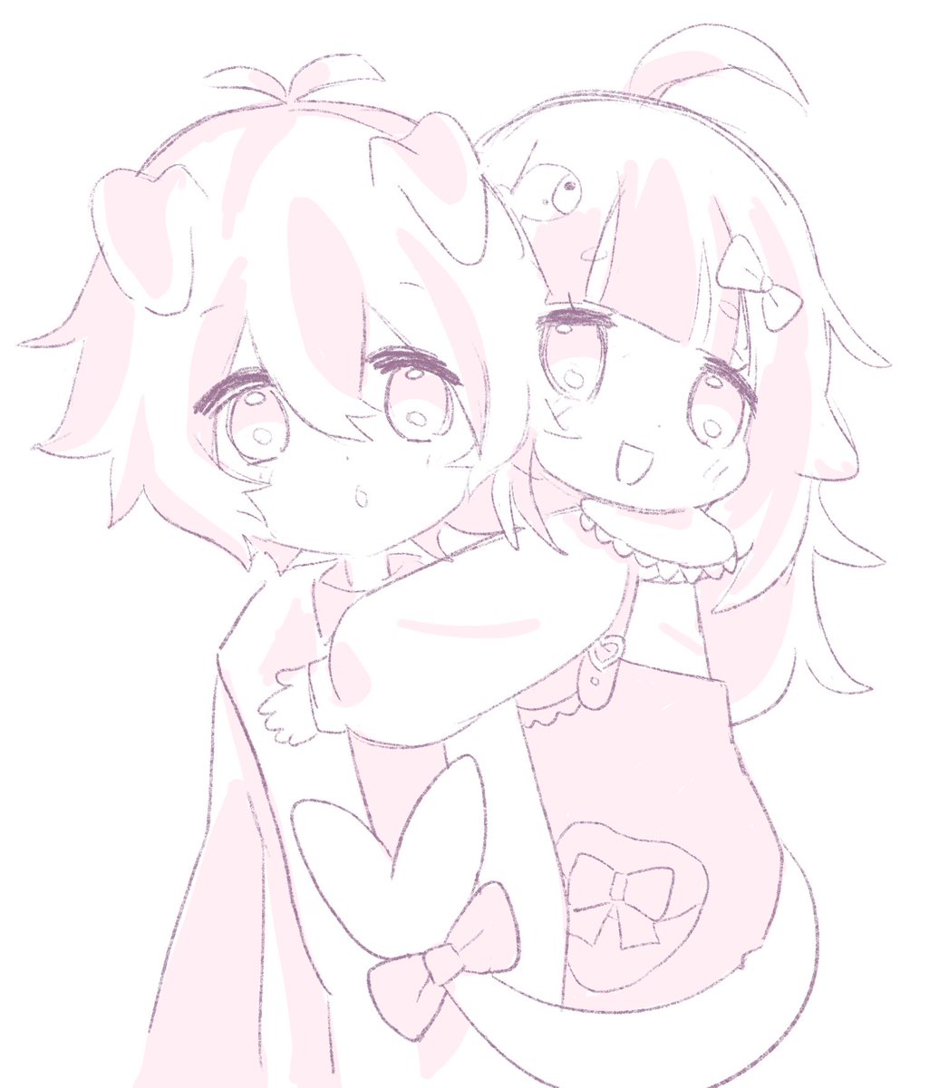 HanaUchu's tweet photo. pink white frens!! ๐ฉท๐ค
#hanoodles #vanderart https://t.co/M2T7zsJQQN