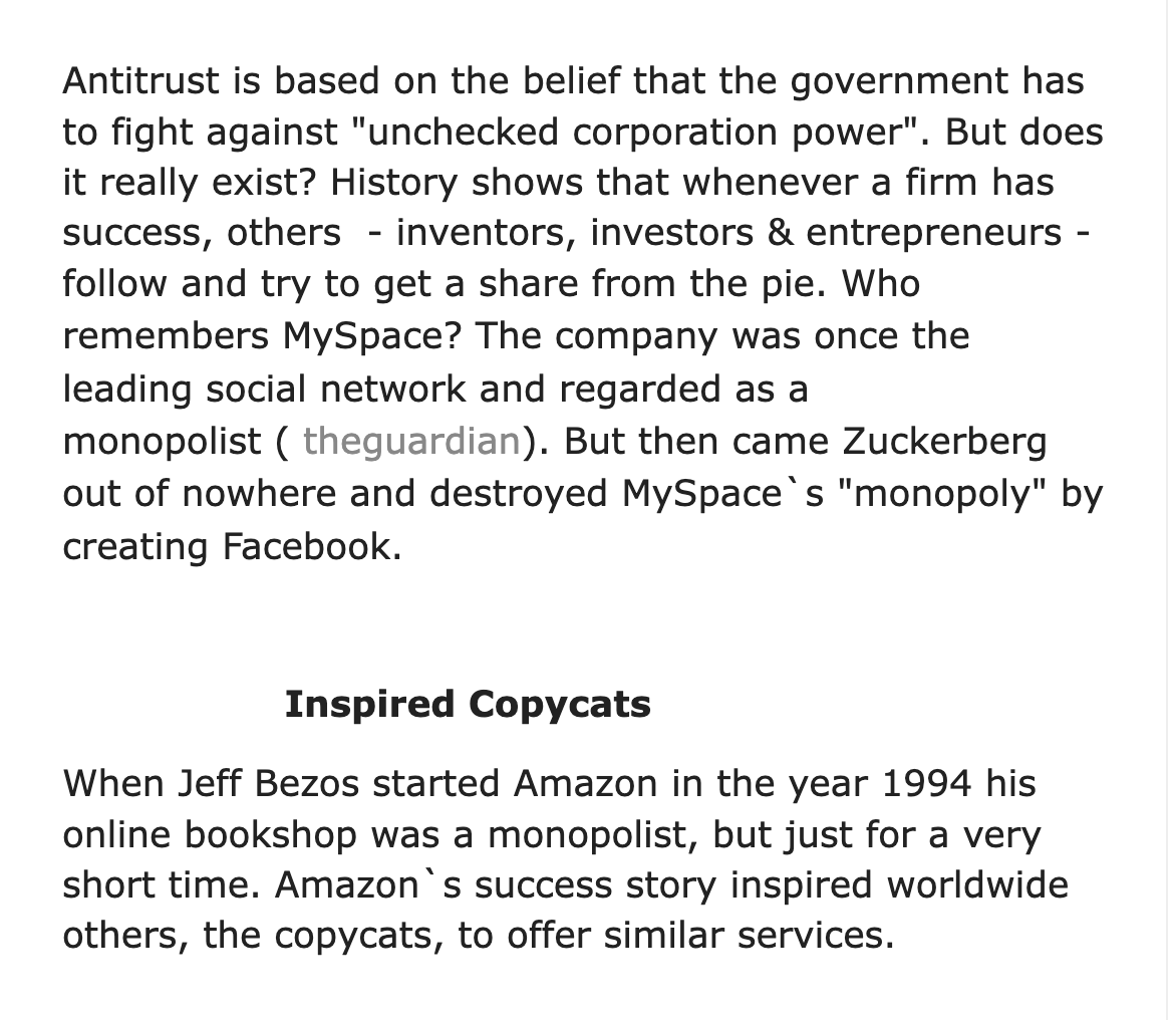 DrGem2015's tweet image. Do we really need antitrust?

drivebycuriosity.blogspot.com/2025/11/econom…

#antitrust #economist #bloomberg #wsj #financialtimes #nytimes #wapo