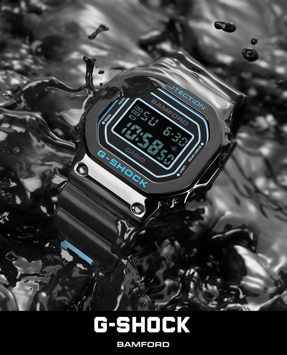 Bamford Watch Department × G-SHOCK コラボ「GM-5600BWD-1JR」が2025