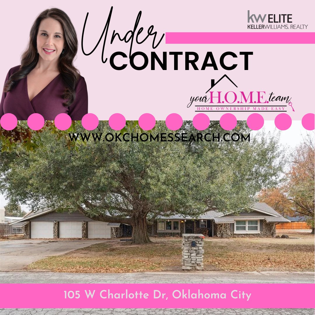 NicoleSellsOKC's tweet photo. 🎉 Under Contract in OKC!

Excited to share that this beautifully unique Oklahoma City home is already under contract! 🏡✨

#UnderContract #OKCRealEstate #YourHOMETeam #KWElite #OKCRealtor #ListingSuccess #OklahomaHomes #SoldWithStrategy https://t.co/rXHoAqAHf5