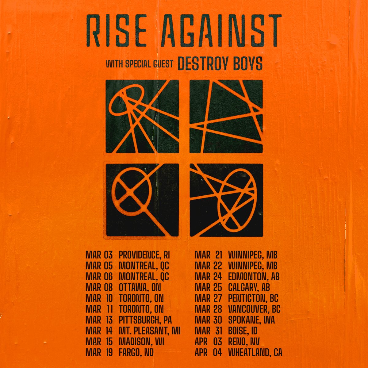 Rise Against tweet media