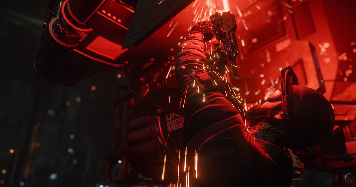 AnthropicDualiT's tweet image. When Conducting ship repairs, always wear your safety glasses and log the work done!😜
#StarCitizen