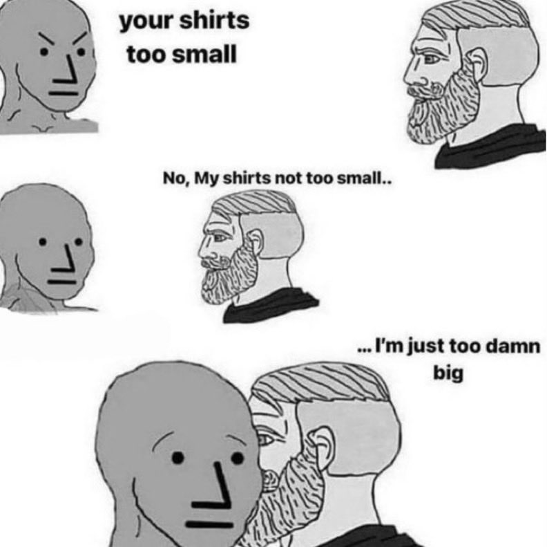 Redpandamobster's tweet image. Yes $Chad