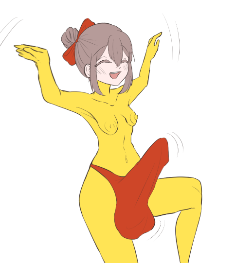 リボンは黄色が良いか赤が良いか決められない 