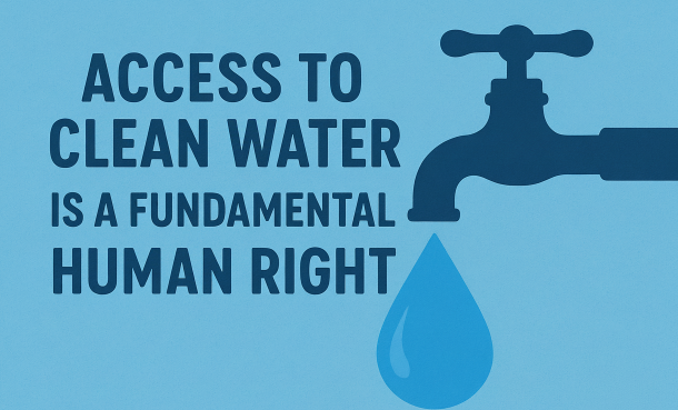🌍 Today is #HumanRightsDay, a reminder that access to drinkable water is a fundamental human right.

Without it, people’s health, dignity, education and livelihoods are all at risk.

When every person has access to drinkable water, we all move closer to a more just world.