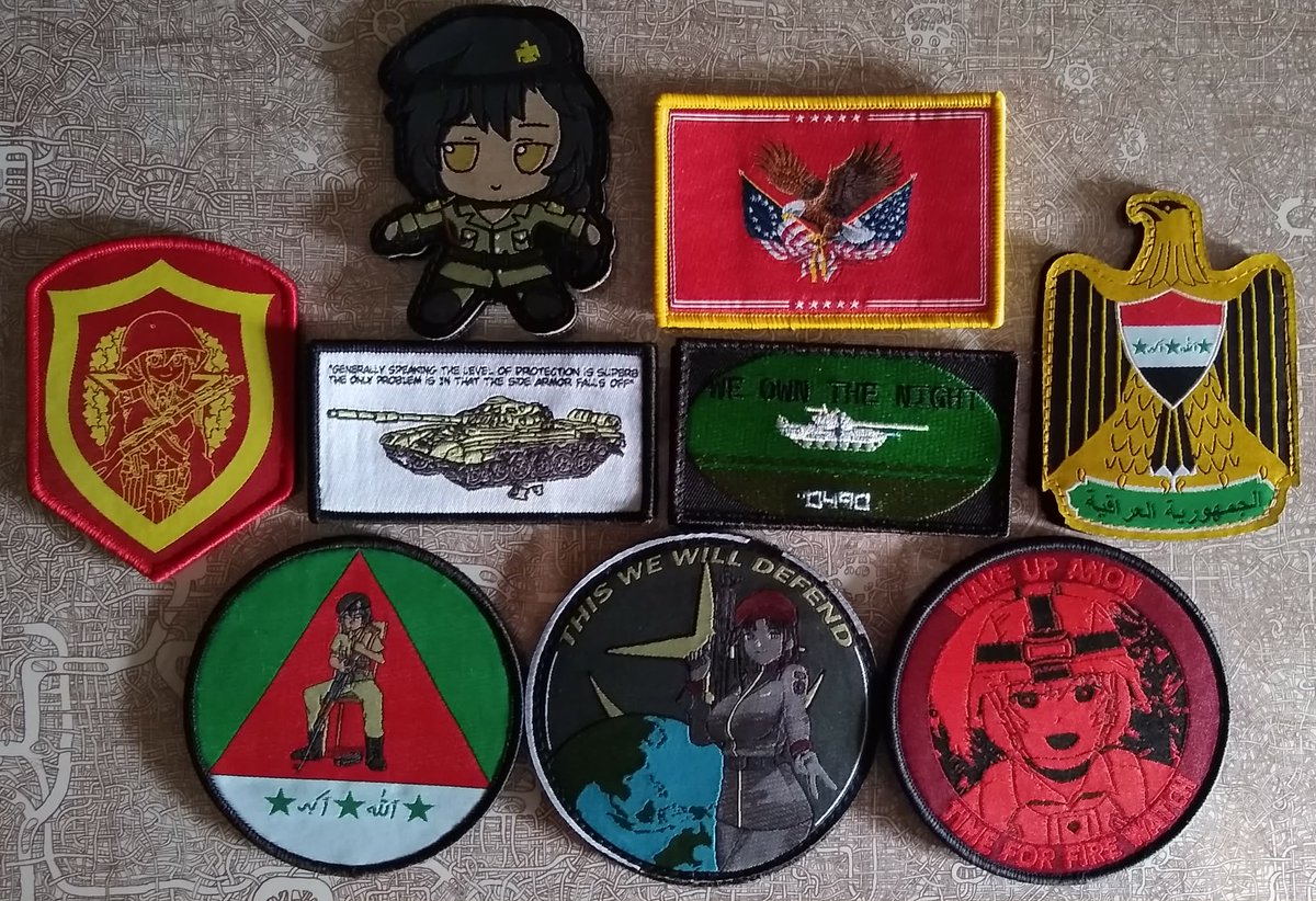 ProperValkyr's tweet image. I have bought more patches since Thanksgiving than the rest of the year combined. Some of you even sent extra stuff (I won't say who and what to prevent moochers) that didn't go unnoticed. Thank you all very much!!
@Ahoworksco @DetCordCowboy @UnlimPatWorks @WoodPatchs
