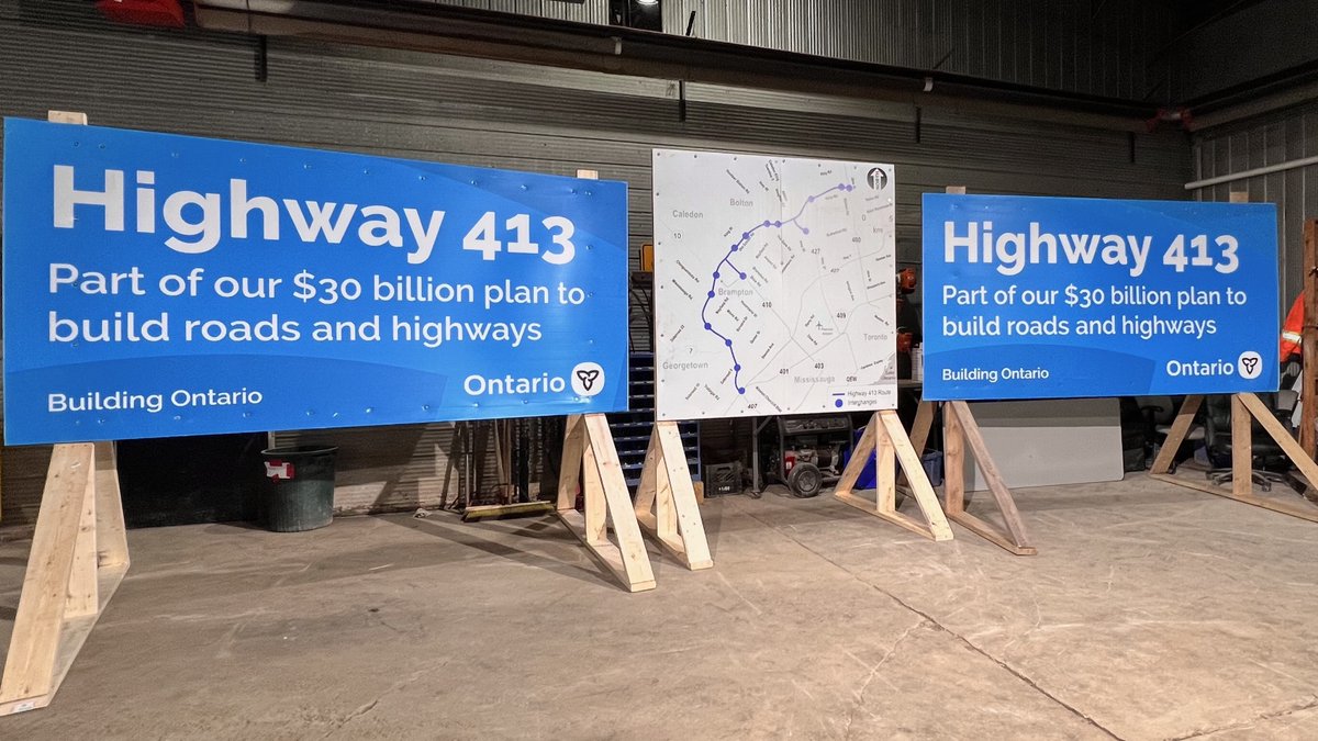 _RCCAO's tweet image. Today’s news caps off a year of progress on legislative, regulatory, and tendering preparatory work by the province to advance building Highway 413 and bring much needed critical #infrastructure to one of the fastest growing regions of the province.
news.ontario.ca/en/release/100…