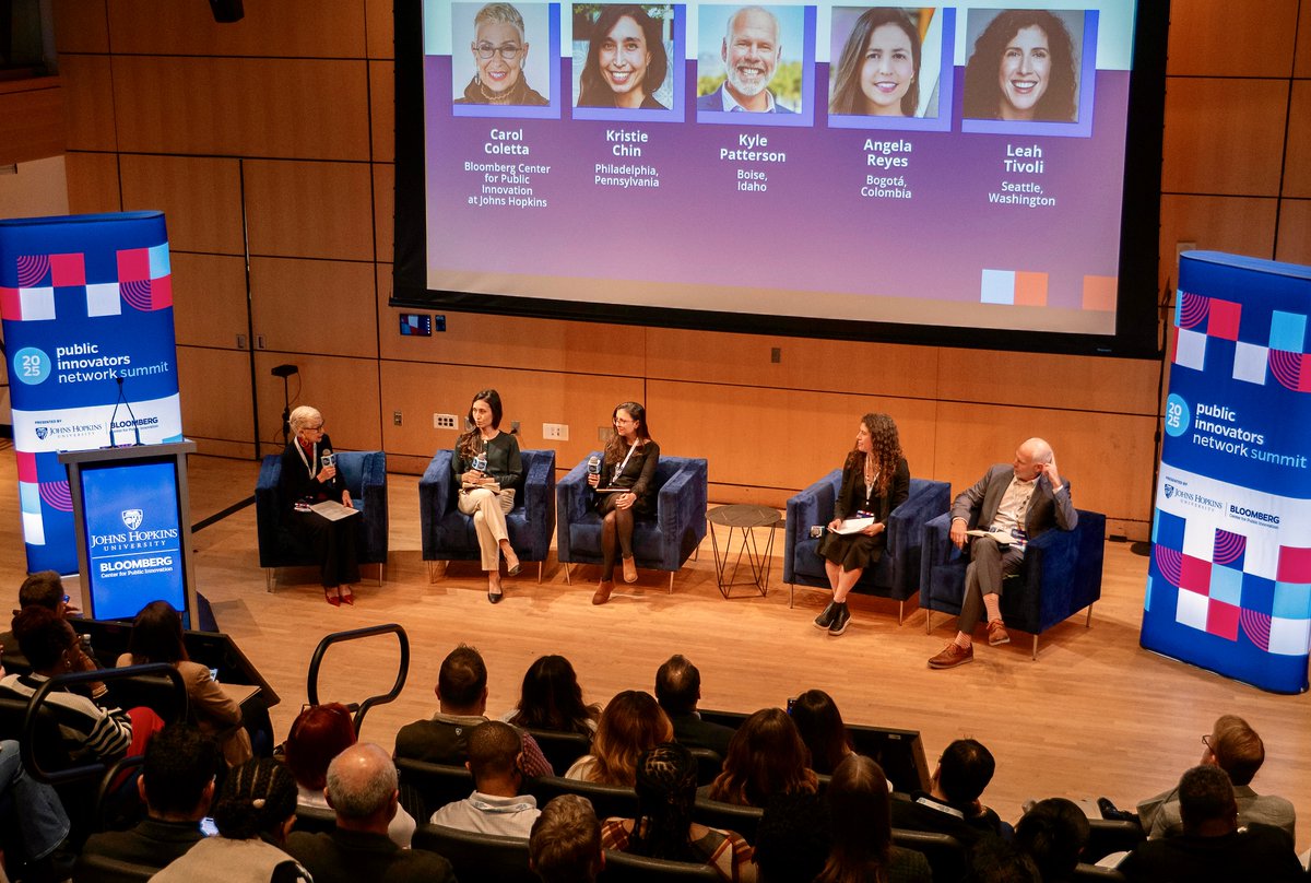 The Bloomberg Center for Public Innovation at JHU tweet media