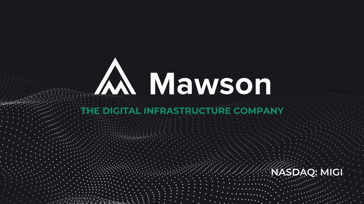 BigDigital's tweet photo. Mawson Infrastructure Group Inc. (NASDAQ: $MIGI) will present at the Emerging Growth Conference on Dec 11 at 1:10 PM ET.

Kaliste Saloom &amp; Bill Regan will share updates across AI, HPC, and digital assets.

Full release: https://t.co/k5exvw0oDV https://t.co/fXyTJldvu0