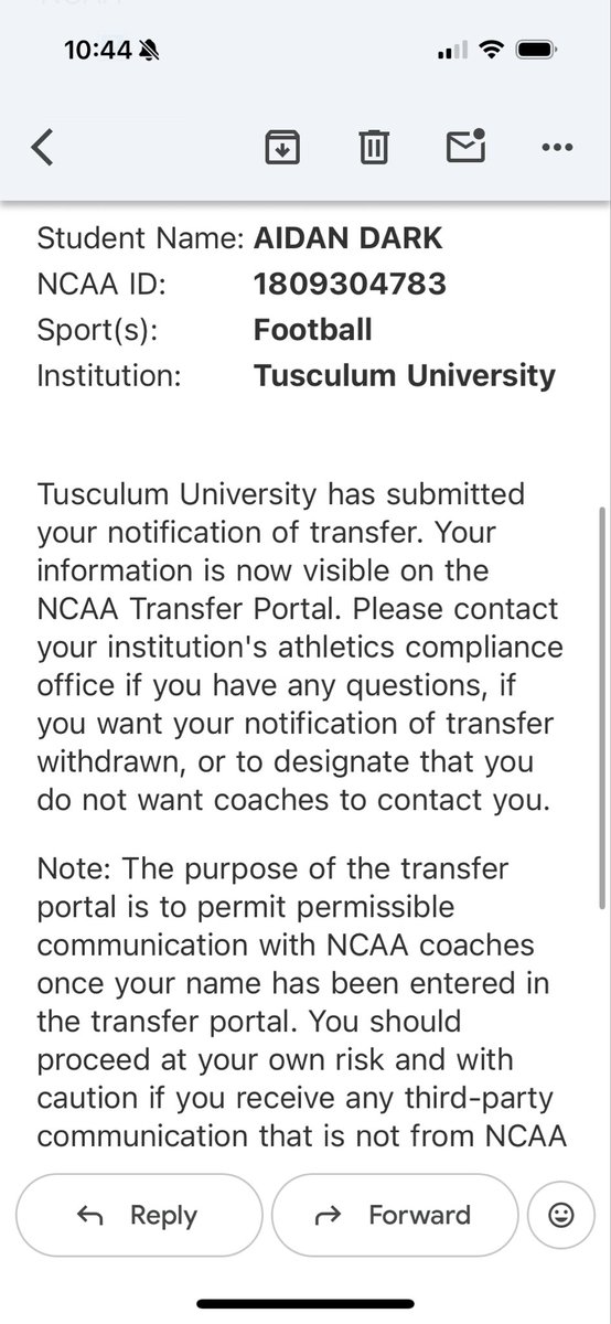 AidanDarkside's tweet photo. Officially in the transfer Portal with one year of eligibility at the D2 level!
Proverbs 16:9 
3.3 GPA
6’2 235
MLB and DE starting experience at D2 and JUCO Level.
@TheCarterlife35 
@Coach_Brech 
@FLCoachT https://t.co/snDCVmEjsq