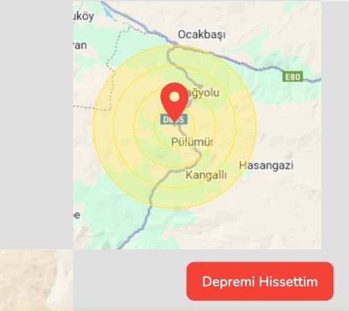 MusawarYDF's tweet photo. Tunceli Pülümür ilçesinde 4.2 şiddetinde Deprem oldu Geçmiş Olsun Tunceli
#deprem #sallandık #TunceliDeprem https://t.co/44CNk8fQS1