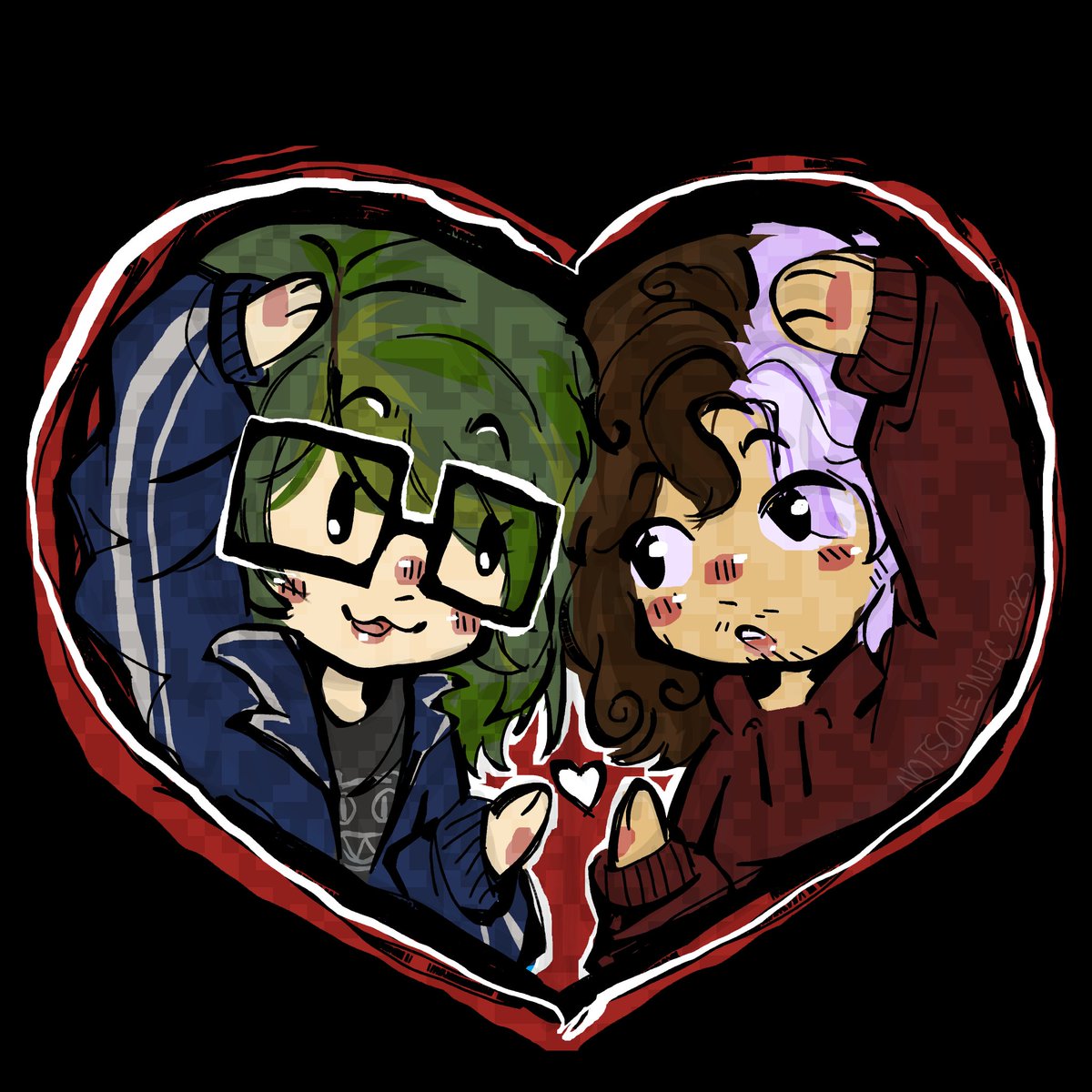 happy 2 year anniversary to the loml i genuinely dunno where I'd be without her. hoping for many more years together. yippeeeeeee♥️