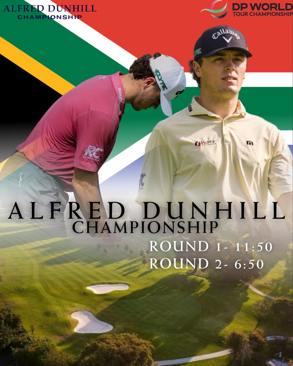 joshuaberry2005's tweet image. Looking forward to a great week , absolutely love it here @Royal_JHB_Golf 🇿🇦 
Round 1 11.50 am
Round 2 6.50 am 

Let’s go 👊