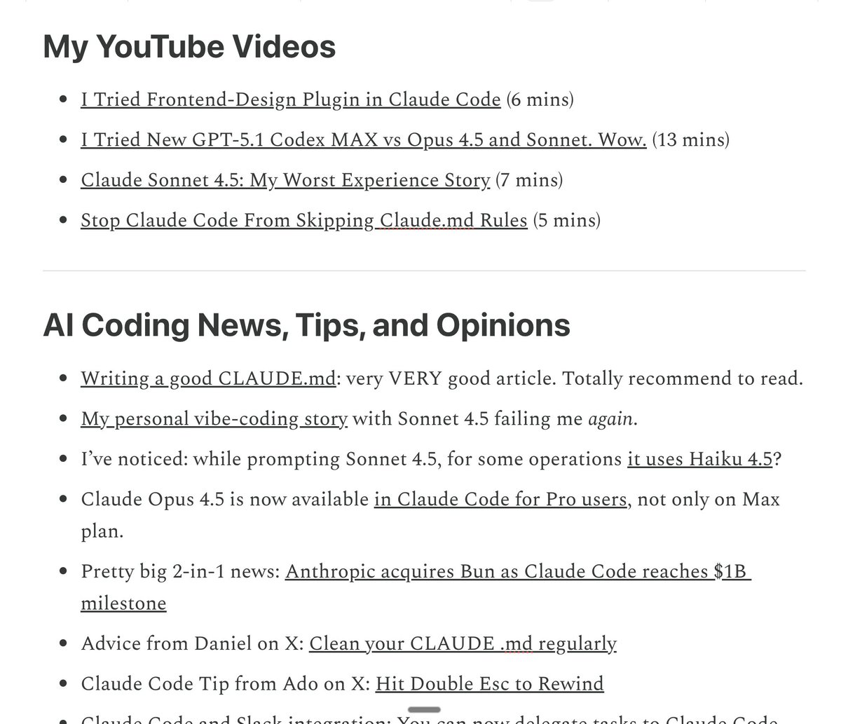 明天发布的我的AI编程简报。

截图中的预告片。

想获取所有链接吗？

点击这里订阅！
 https://t.co/86f5KDFCS7