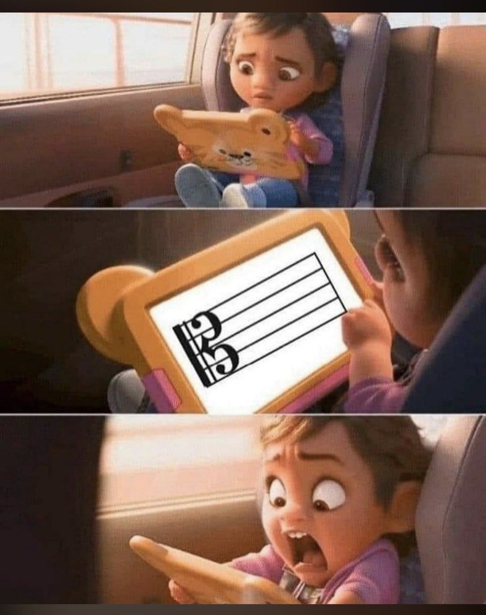 playinglesshurt's tweet photo. Good morning. Starting your day with a shock! #music #clefs #altoclef https://t.co/0kQBBKfm54