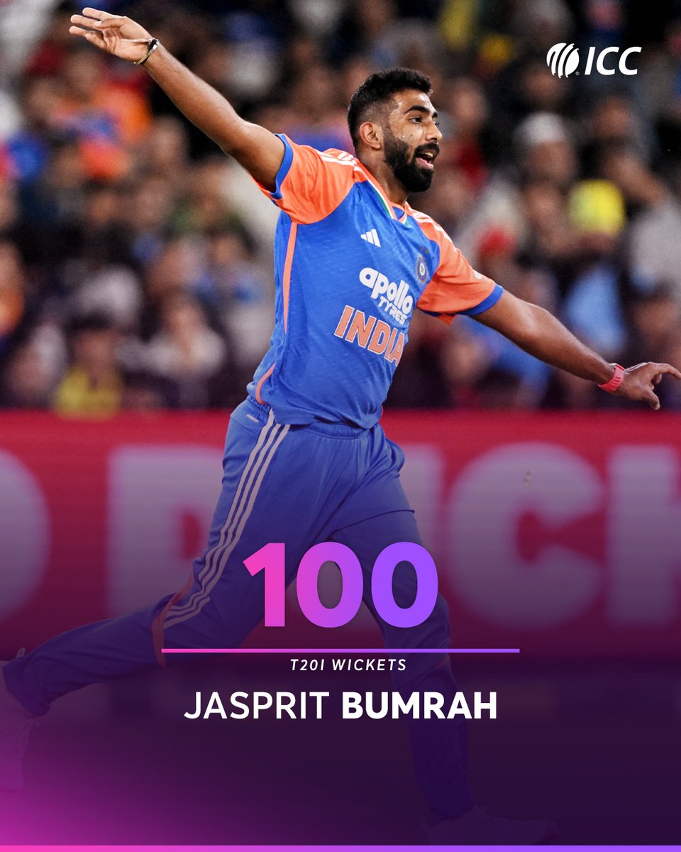 A special landmark for Jasprit Bumrah in T20Is 👌

#INDvSA 📝: icc-cricket.com/matches/259046…