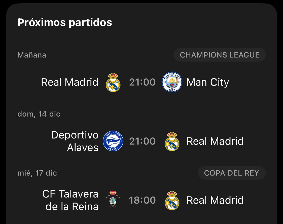 Ganamos mañana.
Empate contra el Alavés.
Nos echa el Talavera.
