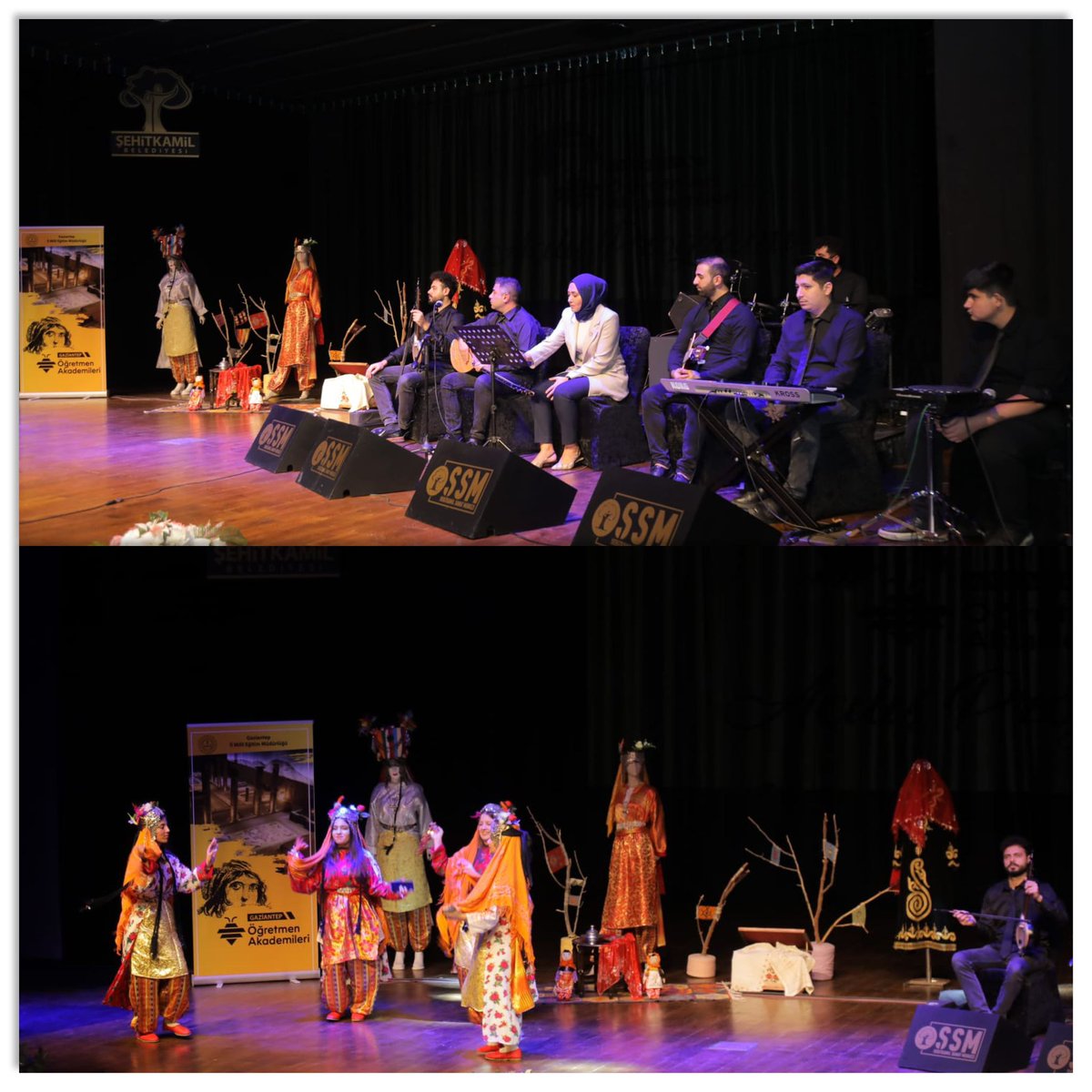 📍ŞEHİTKÂMİL SANAT MERKEZİ/ 📌2025-2026 EĞİTİM ÖĞRETİM YILI GAZİANTEP ÖĞRETMEN AKADEMİLERİ AÇILIŞ PROGRAMI

Vali Yardımcısı Sayın Sedat Sezik, GBB Başkan Vekili Sayın Feray Yılmaz, Neslihan Çeber Hanımefendi, MEB Talim ve Terbiye Kurulu Başkanı Sayın Prof. Dr. Cihat Demirli ile