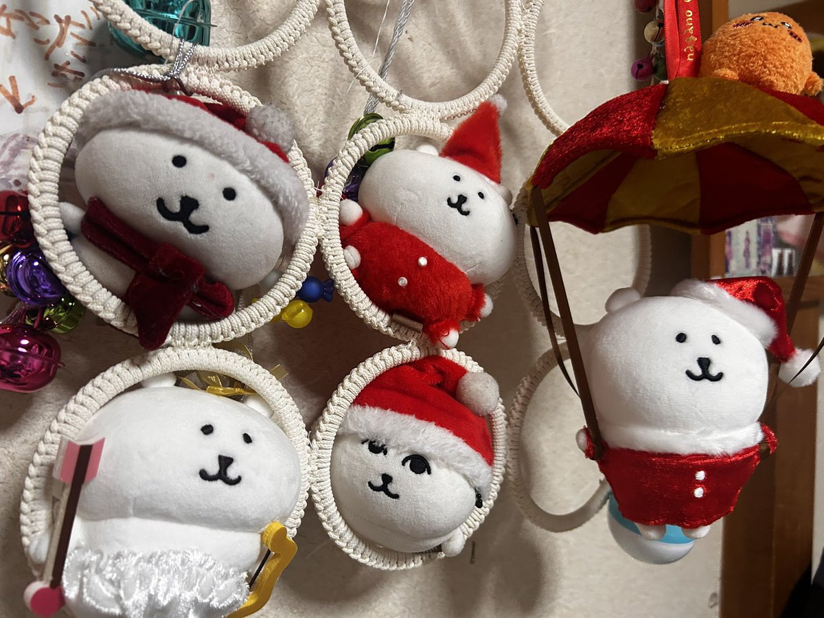 ᵔᴥᵔ )クリスマスくまちゃんと天使さまくまちゃん やっと届きました