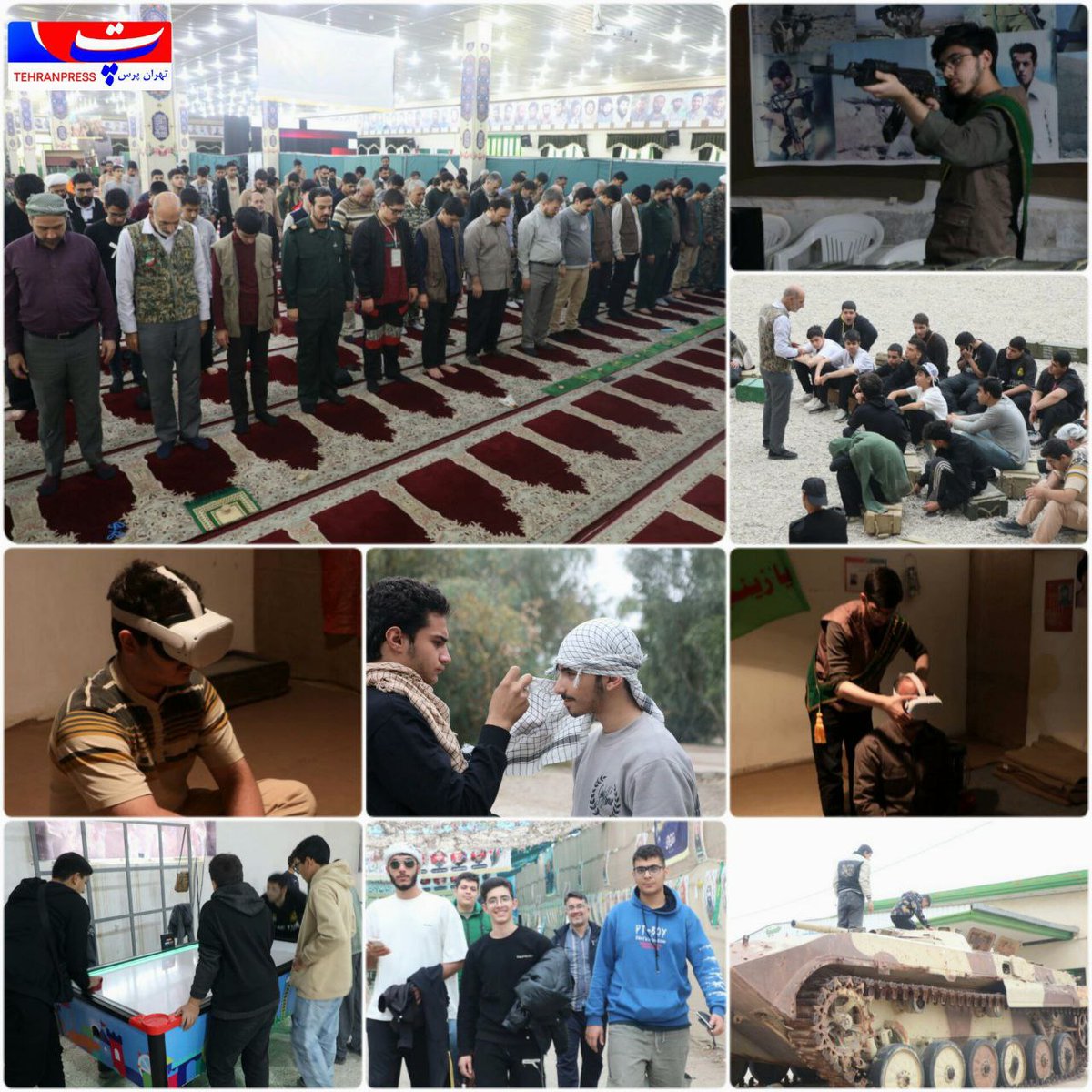 از «تونل زمان»  تا «عینک شهدا»؛ سفر نوجوانان تهرانی به قلب تاریخِ دفاع مقدس در پادگان دوکوهه...

#راهیان_دوکوهه