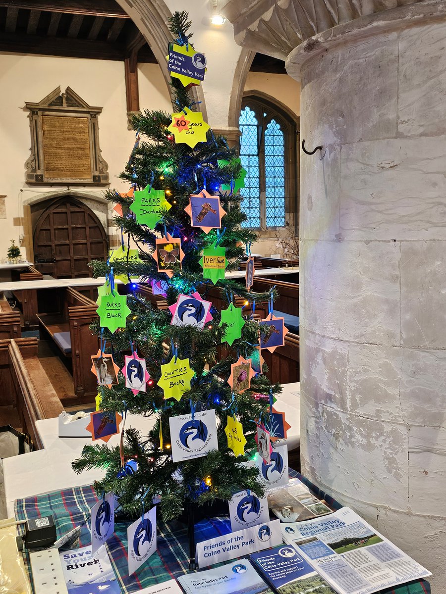 Colne_Valley's tweet image. the Friends of the Colne Valley Park tree at the St Peter’s #Iver Christmas Tree Festival. Many thanks to the Friends for their support and decorating skills. Find out more about the Friends and how you can join here
colnevalleypark.org.uk/become-a-champ…