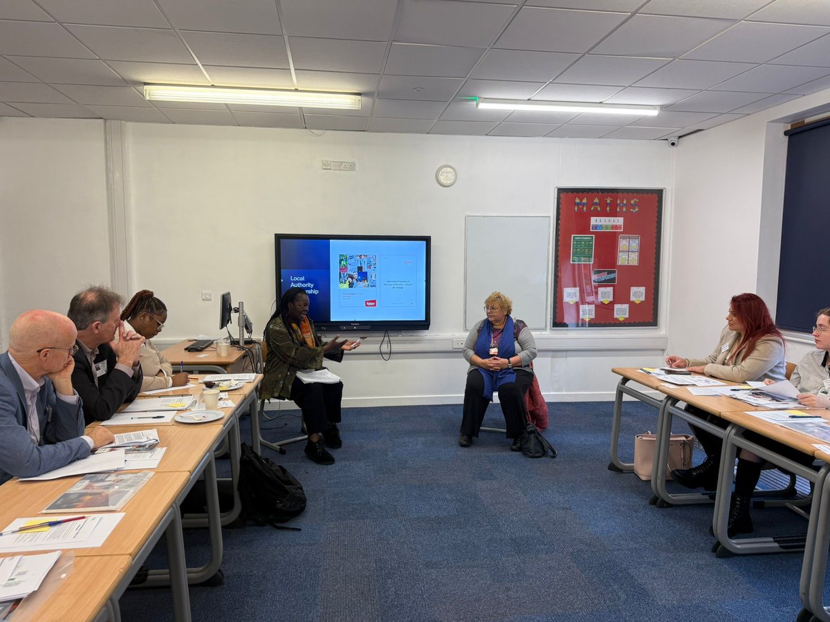 haringeycouncil's tweet image. Fantastic morning at @HaringeyLP with #EU Delegates discussing accountability, #Ofsted &amp;amp; #SEND reform✨ 

Cllr @ZenaBrabazon &amp;amp; senior officers focused on how we help children return successfully into mainstream schooling as well as how we work with them to sustain placements🤝