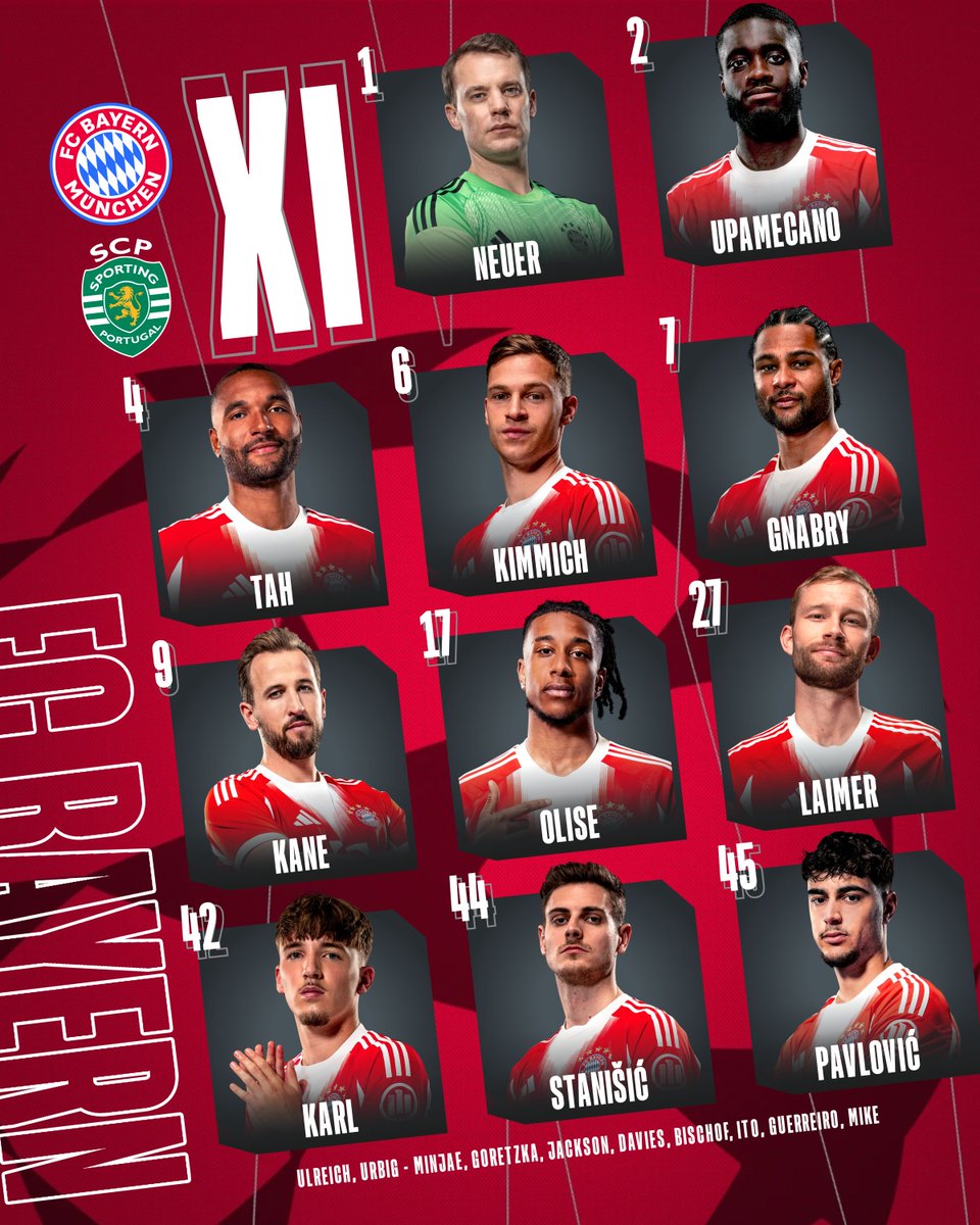✨ 𝐒𝐓𝐀𝐑𝐓𝚰𝐍𝐆 𝐗𝚰 gegen Sporting ✨ #PACKMAS
