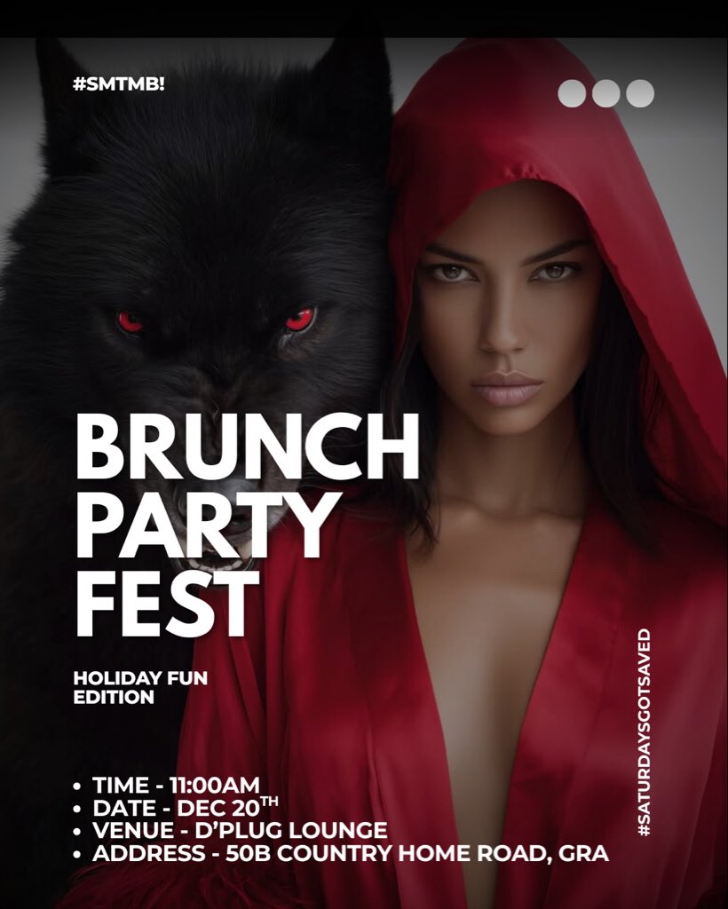 BrunchParty052's tweet photo. The last edition for 2025 is less than two weeks away… #AskAMan https://t.co/wgWHgYDWS8