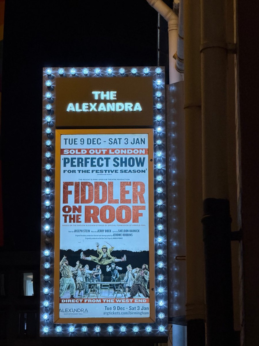 Press night ⁦<a href="/thealexbham/">The Alexandra</a>⁩ . Review tomorrow
