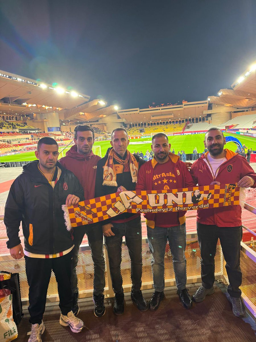 Adının olduğu her yerde! 📍Monaco #ultrAslanUNI