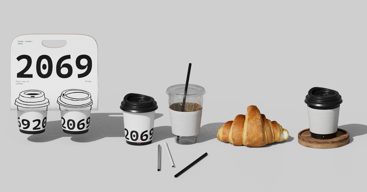 Making progress in my blender cafe. Who wants a croissant? I still have to make Black Coffee. 🥵

#b3d #blender