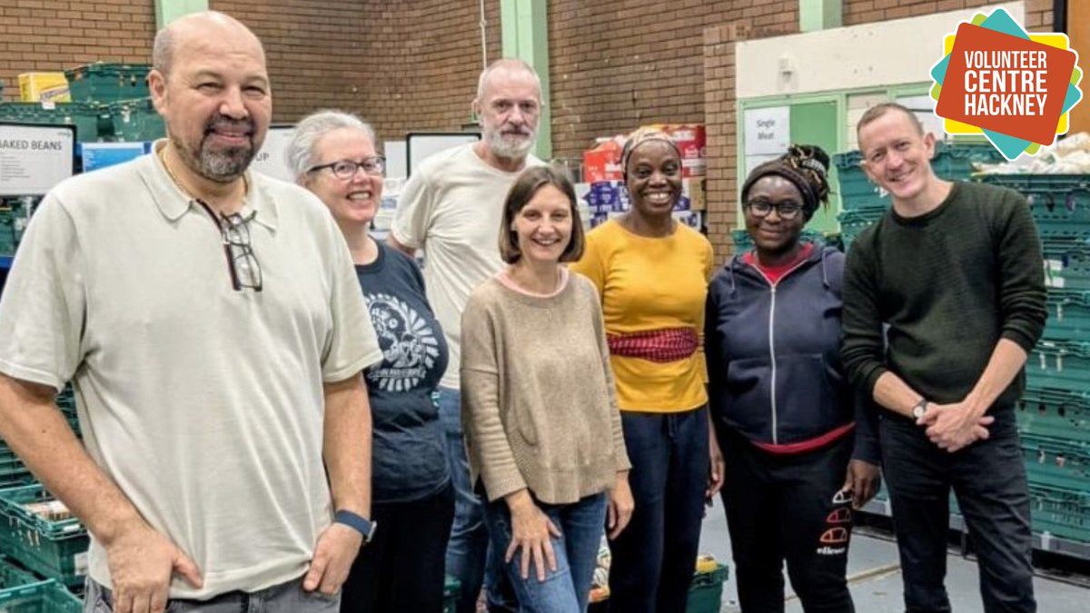 VCHackney's tweet image. 🥦Last month six of our Step-Up members had a lovely day volunteering at @HackneyFoodbank. 

It was great to see everyone dive in, support each other, and really enjoy being part of something that helps the community.

#hackney #volunteering #vchackney #mentalhealth