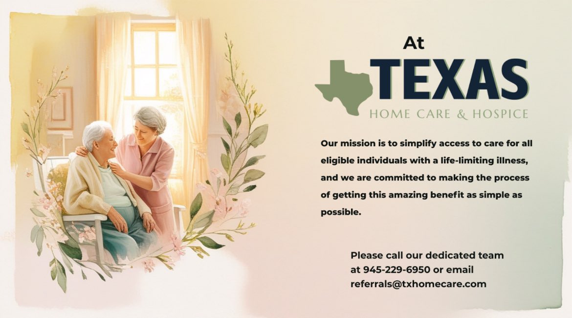 mcamaneedition's tweet photo. Texas Home Care and Hospice 

https://t.co/wFMWrFoRuD https://t.co/yee9Zta422