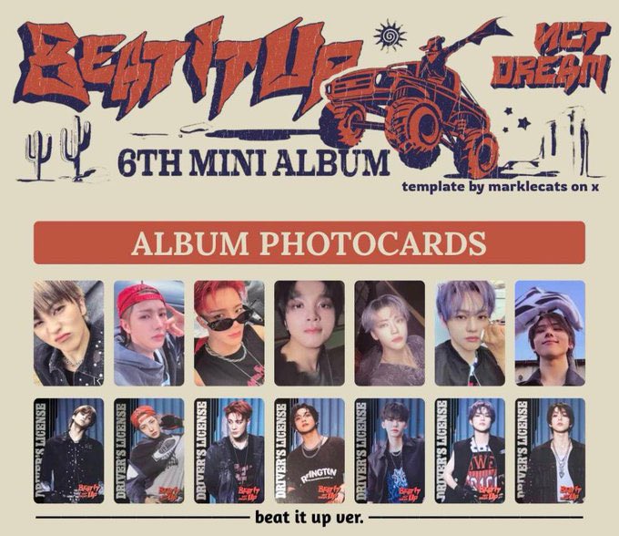 L0VECHAN92's tweet photo. PO album nct dream 
beat it up - photobook ver.

85k dp 30k

✅sealed 
✅est. bersih ina
❌packing &amp; adm
❌hnr
📍jatim

tag wts album sealed nct dream beat it up jeno jaemin haechan mark renjun jisung chenle https://t.co/oOxY29h5Mq
