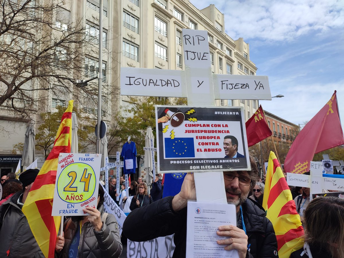 Concentración frente al Congreso, de los Interinos en Fraude de Ley. ¡Fijeza Ya!
mats-sanidad.com/2025/12/09/con…