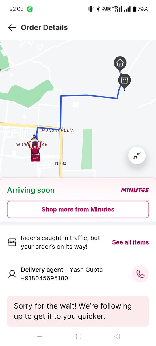 adarshojaswi's tweet photo. Driver not picking call
Customer support inactive
Highly unhelpful and unprofessional. 
Claims of fast delivery are completely false. https://t.co/ZZ5jtI4b1o