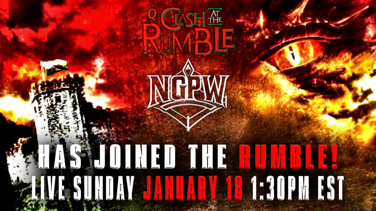 QWEWrestling's tweet photo. 📨FED INVENTATIONS #4:
@QWEWrestling X #NGPW⚪️
@NGPWMEDIA has declared their entry into the #QWECATRumble🏴match. https://t.co/GM1iUY4BEp