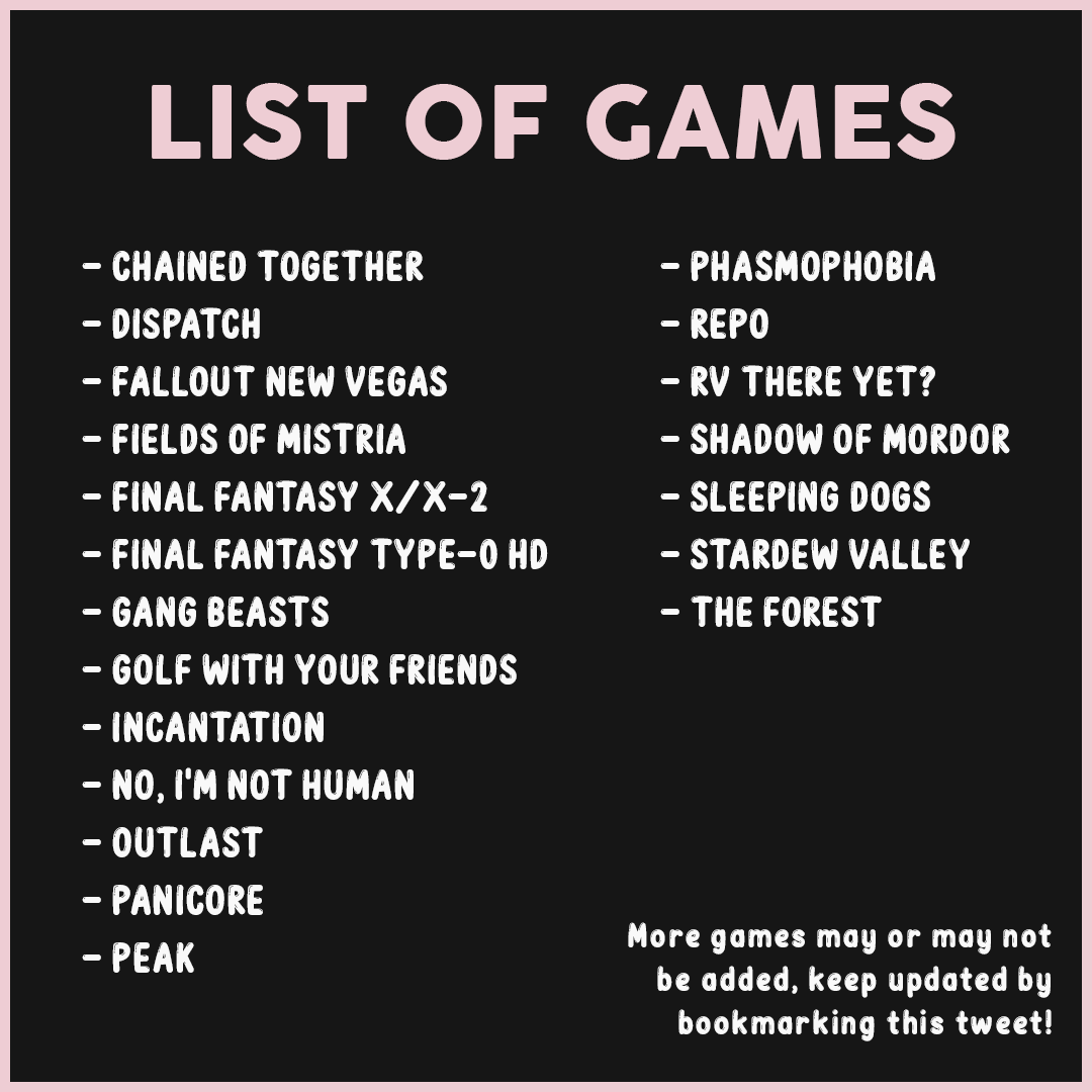 yufleuria's tweet image. ✨ big-ish steam giveaway ! ✨
keeping it short: best friend &amp;amp; i are joining together for an end of the year steam giveaway!

Over $200 worth of our favorite games.. and only ONE winner.

- Follow both @yufleuria &amp;amp; @TheIGCharlie 
- Retweet 
- Pray 

Ends Jan. 2, 2026 @ 5PM PST