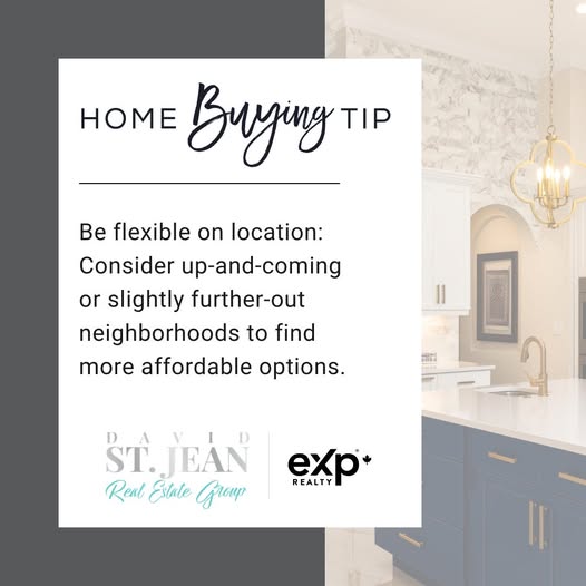 J9GYEG's tweet photo. Homebuyers: flexibility is your secret advantage.
Sometimes the best move is simply widening the map. 🗺️
 #exprealty #HouseHunting #DavidStJeanGroup #EdmontonRealEstate #EdmontonHomes #HomeBuying #FirstTimeBuyer #RealEstateAdvice https://t.co/SSshjC9tES