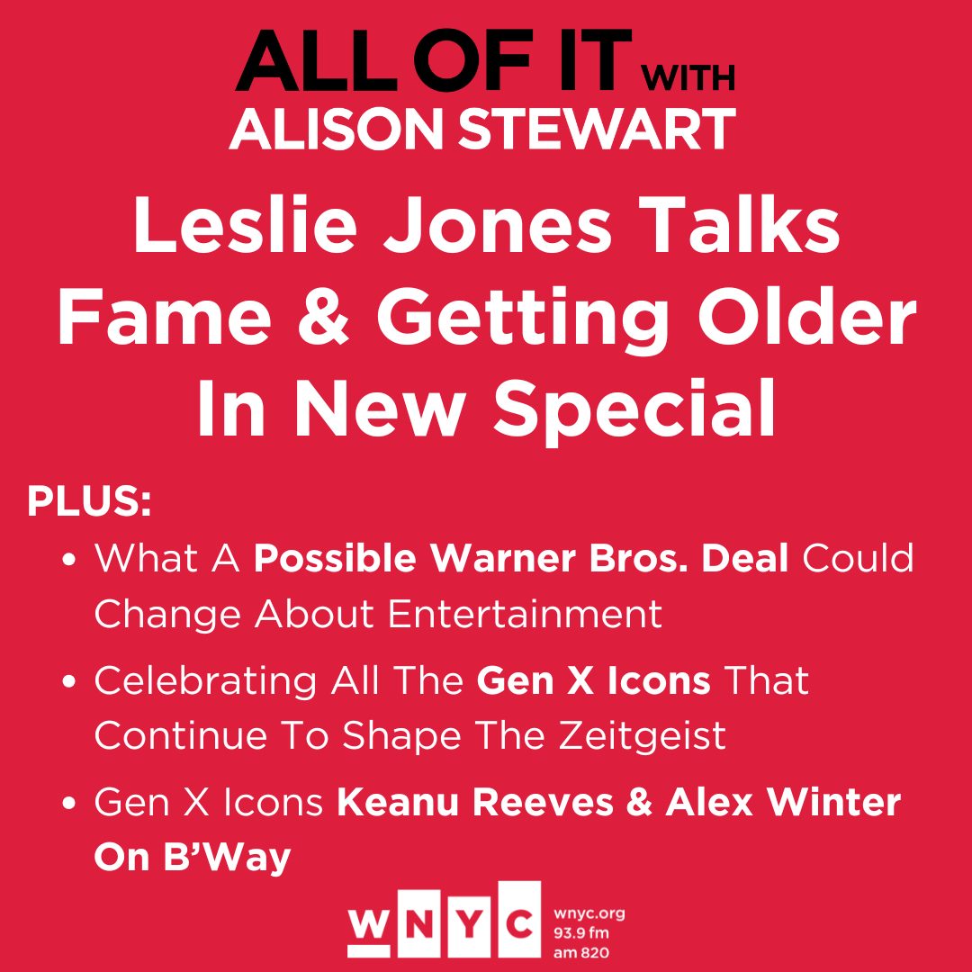 AllOfItWNYC's tweet photo. Today: SNL alum @Lesdoggg's new special; @THR's latest analysis on the Neflix/Paramount-Warner Bros story; @amandafortini's take on Gen X; Waiting For Godot on Broadway

Live at noon on 93.9 FM, AM820 or @WNYC.org https://t.co/iuOTkdSH0H