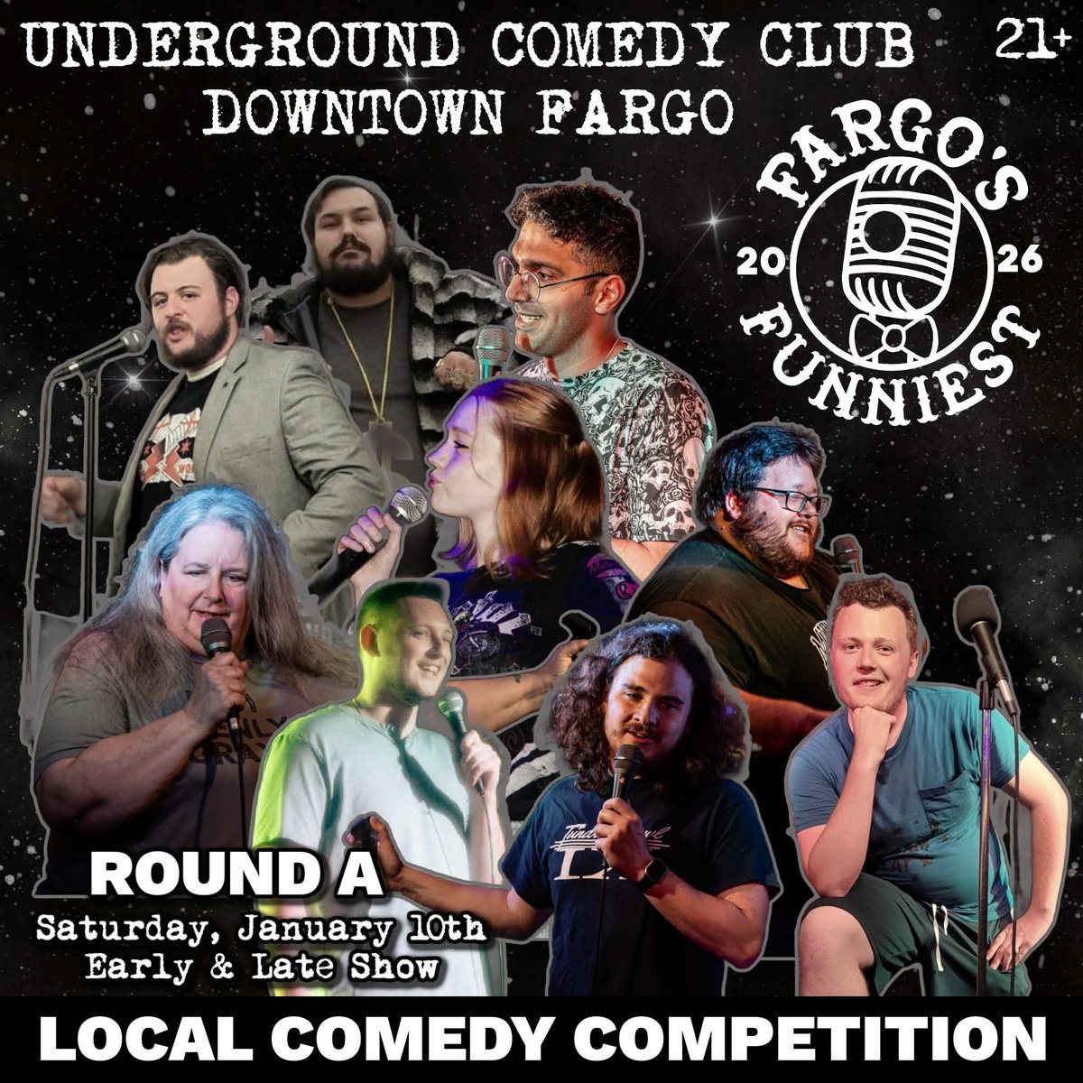 SingerTJones's tweet photo. https://t.co/igc892u2Rb

I also do stand up comedy. After returning 2 months ago, (10+ year gap 2012-2014), I've entered into the Fargo's Funniest competition 2026!

#standupcomedy https://t.co/uHedGeOpQ2