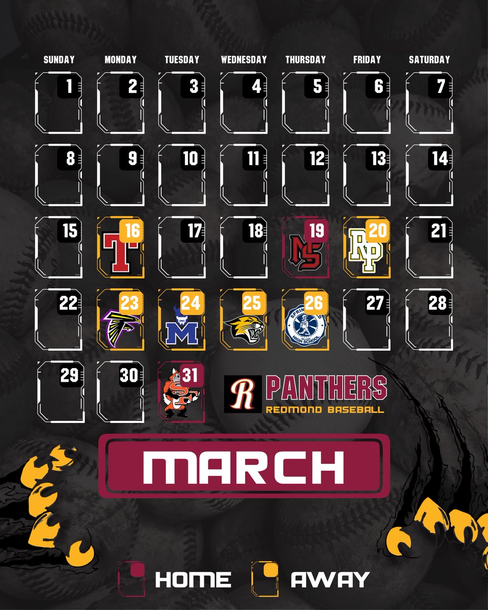 Redmond Panthers Baseball tweet media