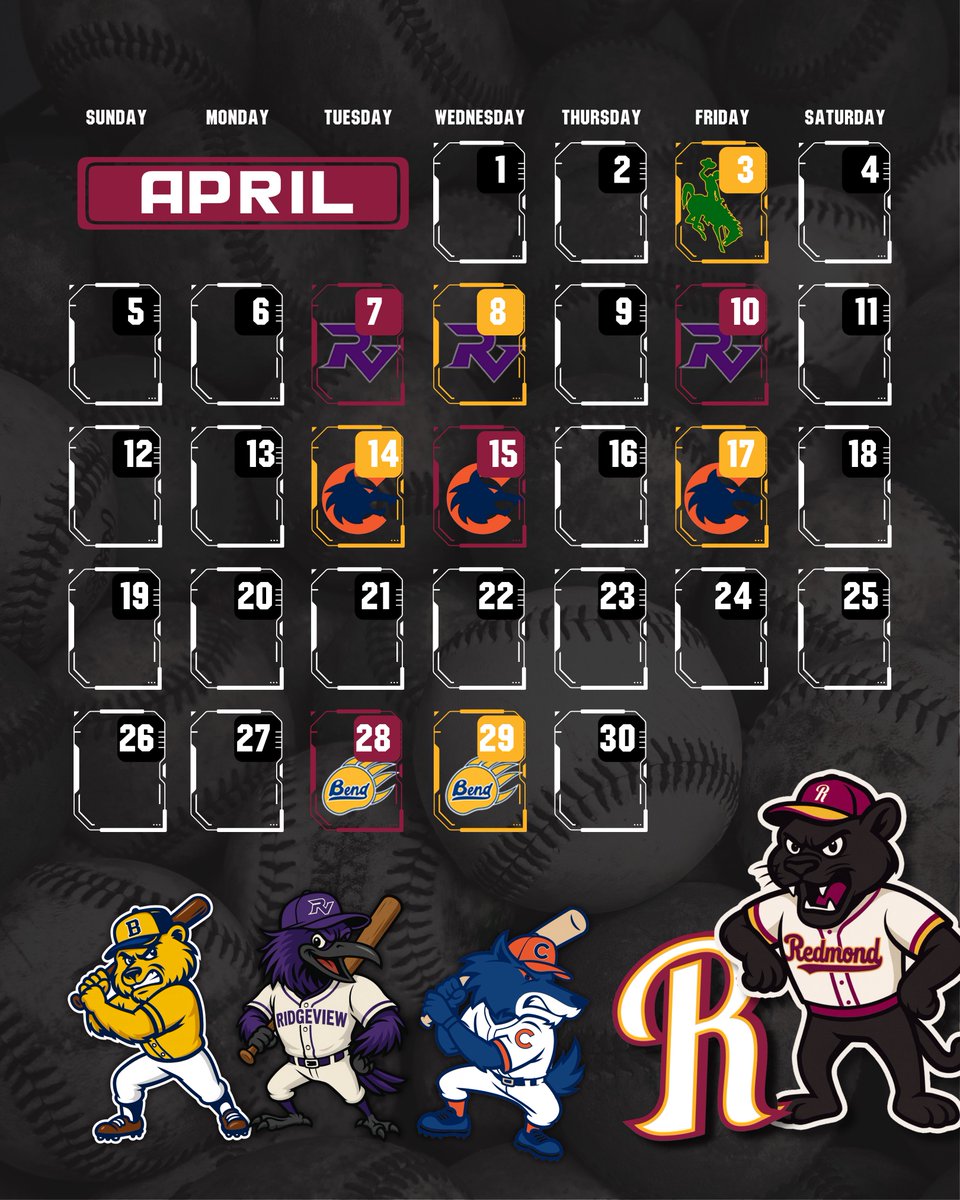 Redmond Panthers Baseball tweet media