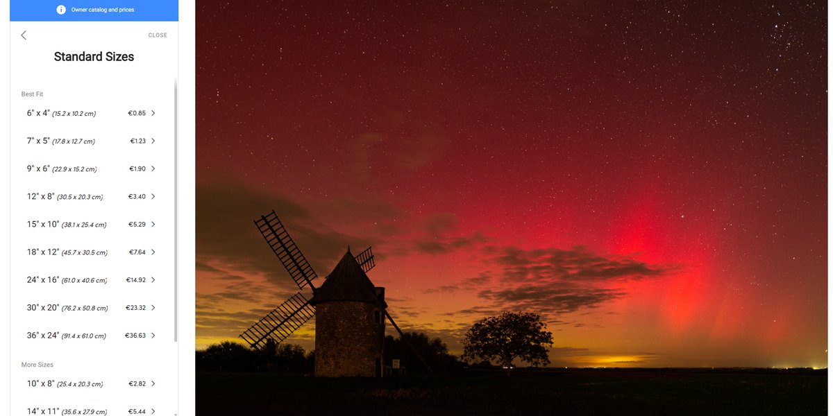 🎁🎄 Besoin d'une autre idée cadeau pour Noël ?!

Vous pouvez commander des tirages de mes photographies directement sur mon site : joel-klinger.photography 😉

➡️ Nombreux supports/tailles disponibles et abordables !

#livre #photo #paysage #nocturne #astronomie #patrimoine