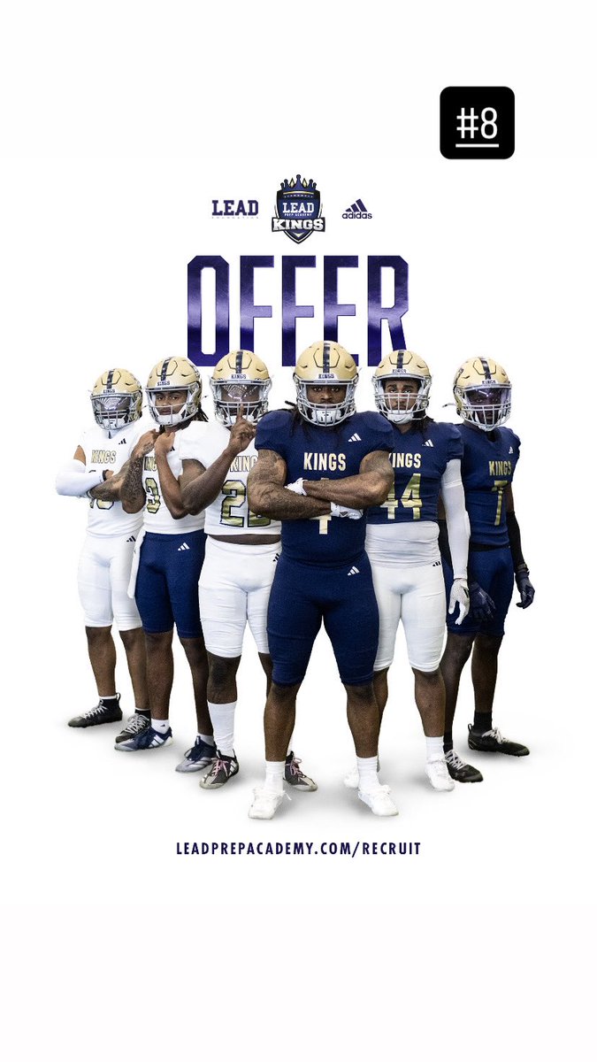 peyton_wizz's tweet image. Blessed to receive to my 8th offer from Lead Prep academy @easton_21 @BallCoachHP @CoachLeppke @FBCoachATaylor @CoachT_99 @247recruiting @RecruitGeorgia