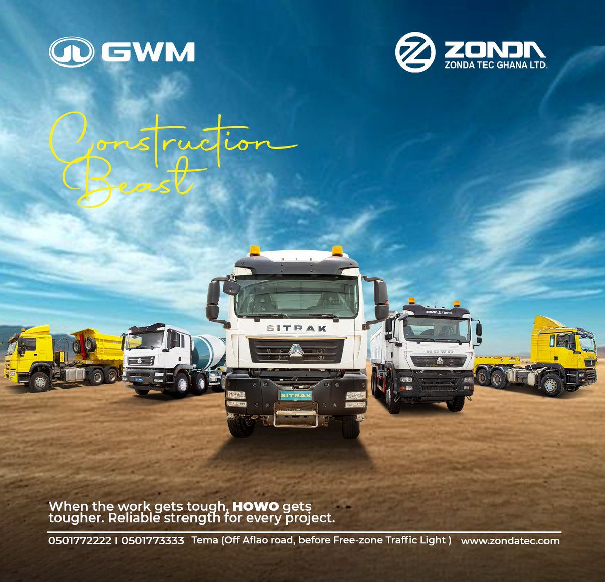 Zondatecghana's tweet image. When the work gets tough, HOWO gets tougher. Reliable strength for every project.
Inter vs Liverpool, Carragher, Ebo Noah, Mo Salah, Kpandai, Burkina Faso, Wolves, Benin
#zondatecghana #zonda #constructionworker  #HowToTrendWE  #contractor #Bermuda