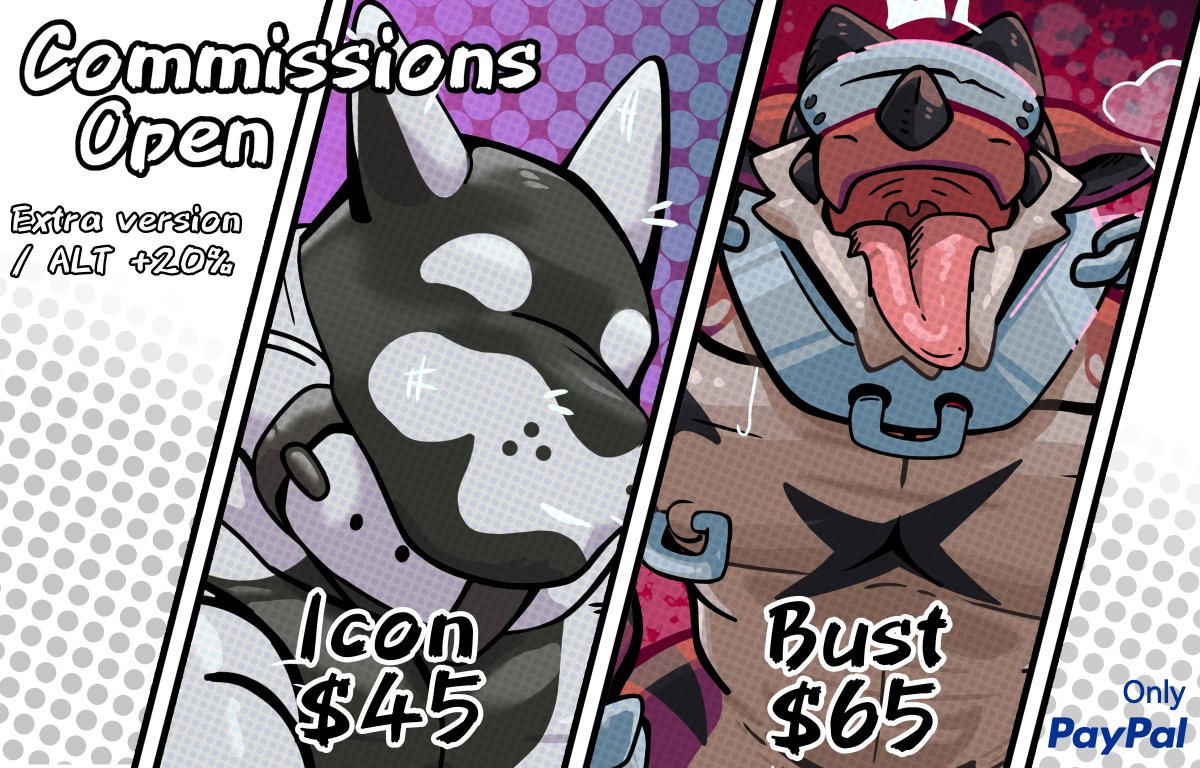 Open commissions
If you are interested in a commission you can send me a message